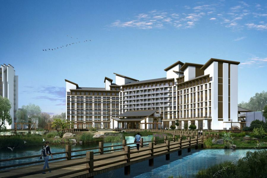 Hotel Wanda Realm Hefei Chaohu Esterno foto