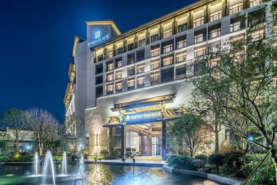 Hotel Wanda Realm Hefei Chaohu Esterno foto