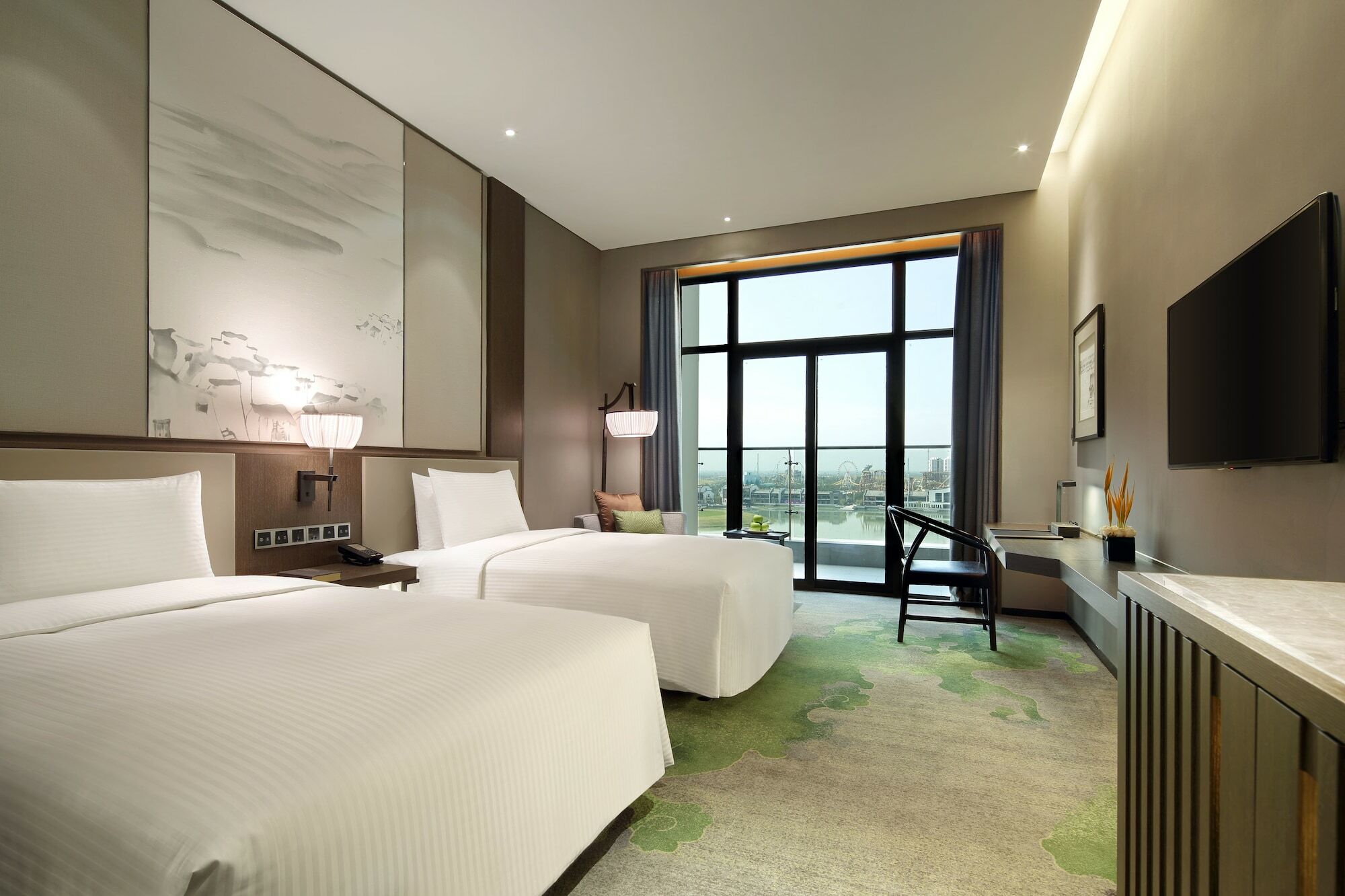 Hotel Wanda Realm Hefei Chaohu Esterno foto